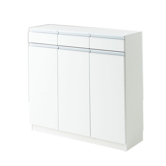 カウンター下収納 90×29.5×89cm 引き出しタイプ おしゃれ 薄型 25,508円