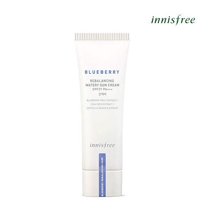 innisfree blueberry rebalancing watery sun cream