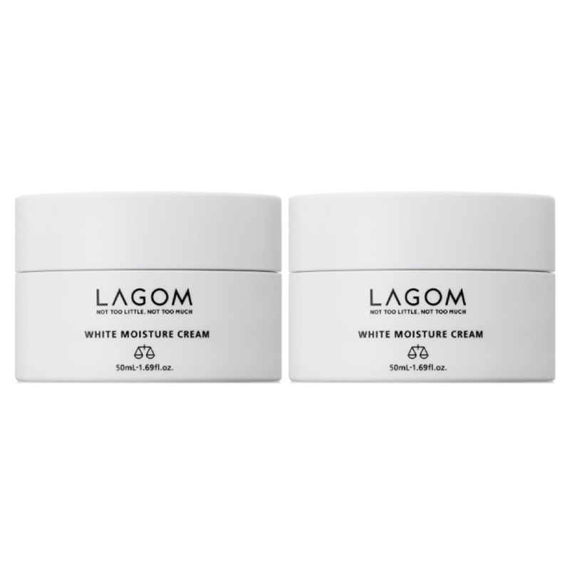 [1+1] ホワイト モイスチャー クリーム 50mL+50mL / 韓国コスメ