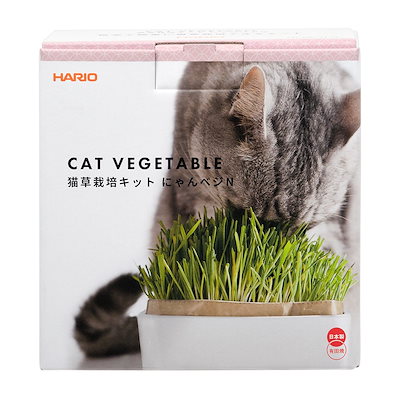 他サイト： ハリオ商事 猫草栽培キット にゃんベジセットN ペットの商品画像