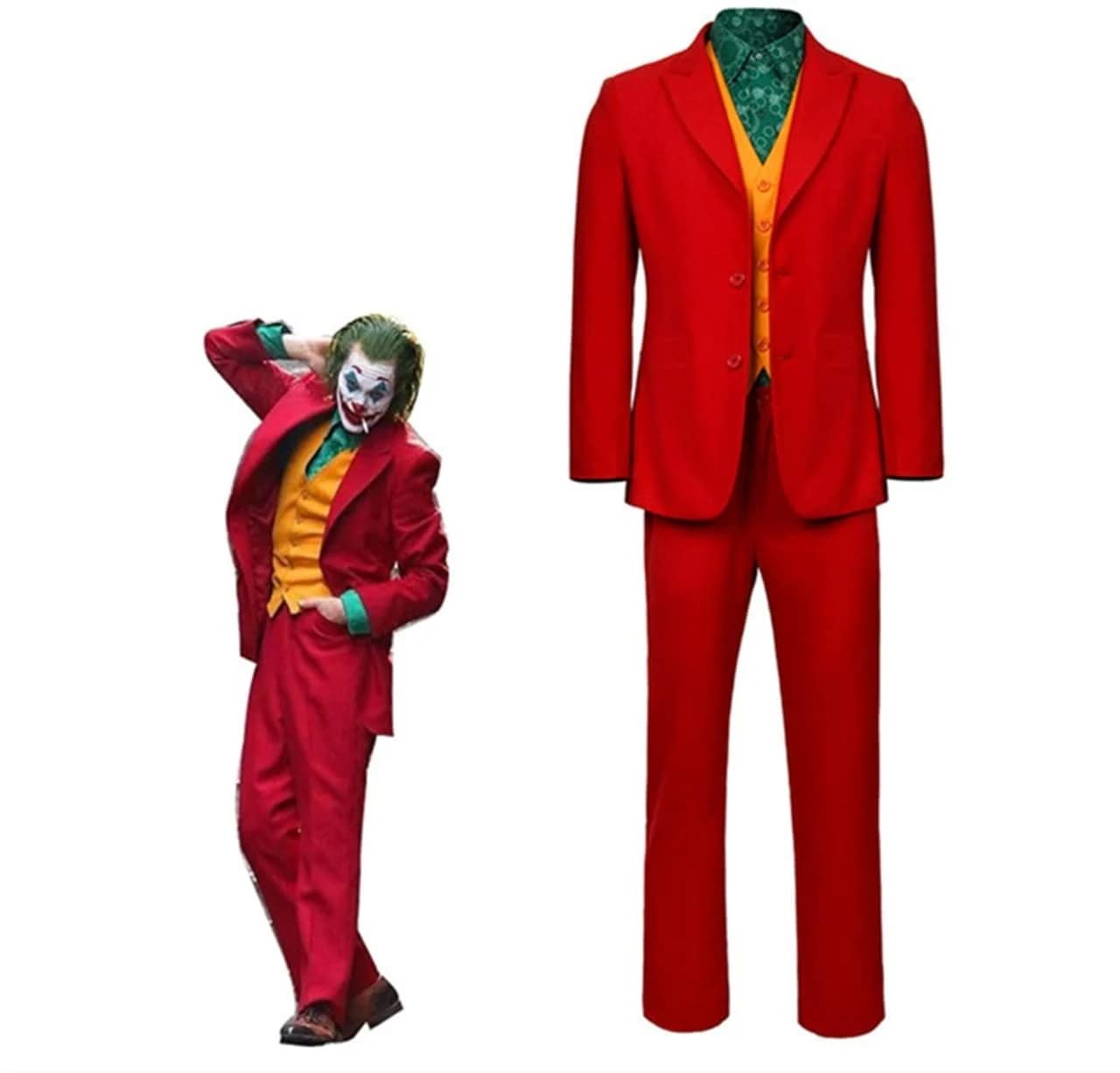 ジョーカー 映画 コスプレ 衣装 Joker風 映画 コスチューム 変装 仮装 ハロウィン