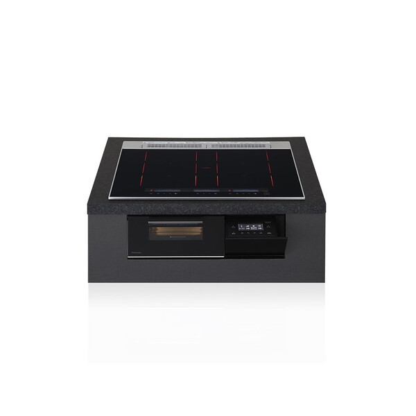 KZ-S1F7K ジェットブラック Sシリーズ ビルトインIHクッキングヒーター(75cm幅・IH3口・単相200V・鉄・ステンレス対応)