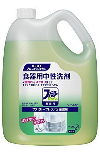 （まとめ買い）食器用中性洗剤 ファミリーフレッシュ 業務用 4.5L [x3]