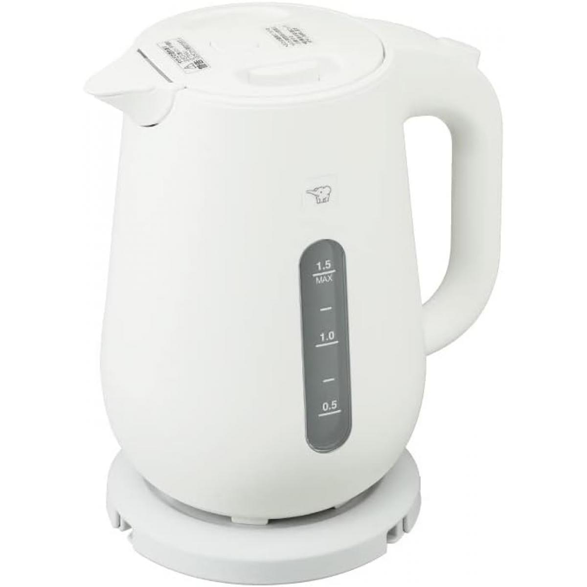 象印 電気ケトル 1.5L ホワイト CK-VA15-WA ケトル ポット 新生活 シンプル 大容量