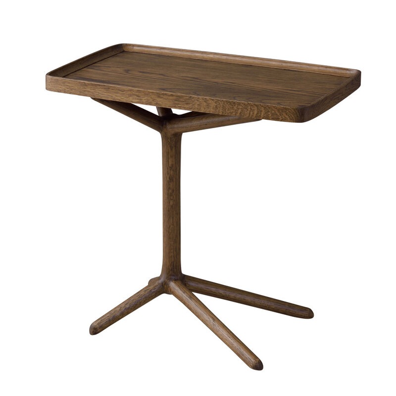 2WAY サイドテーブル GT-880BR 【 ソファサイドテーブル おしゃれ ベッドサイドテーブル インテリア雑貨 ミニテーブル リビングテーブル ナイトテーブル リビング家具 木製 】