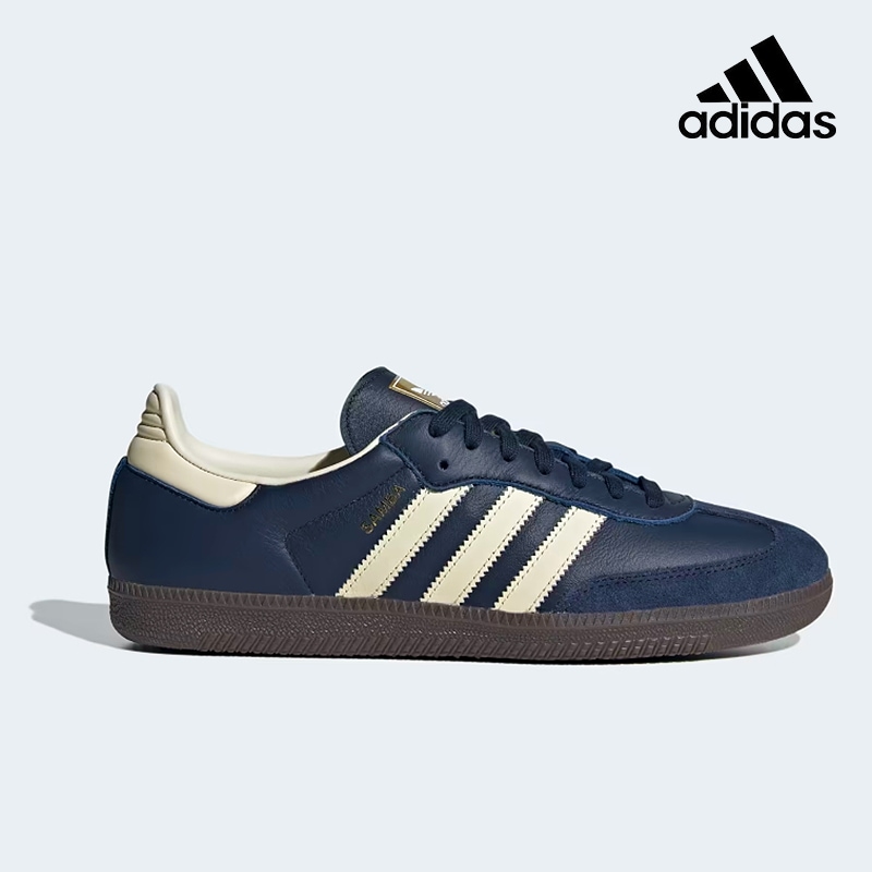 アディダス SAMBA OG ID2056（Navy） スニーカー レディース メンズ ローカット 3 ストライプ かわいい おしゃれ 靴