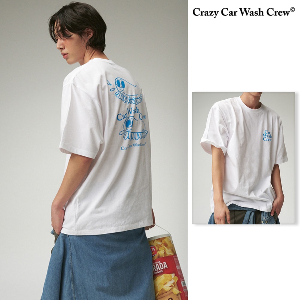 [Crazy Car Wash Crew] [COLLABO] WASH BUBBLE T-SHIRTS