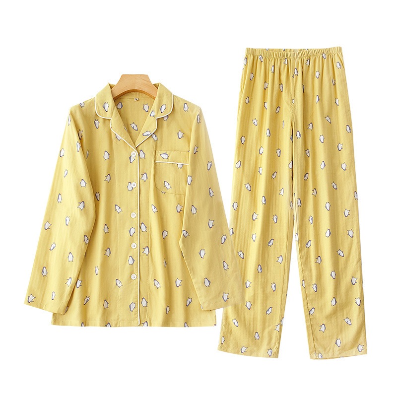 パジャマ ルームウェア 上下セットレディース 長袖 春夏 部屋着 大きいサイズ 綿 ダブルガーゼ