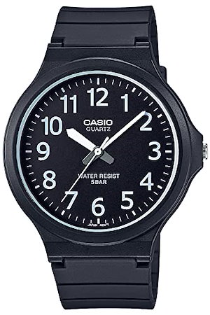 カシオ 腕時計 カシオ コレクション 国内 MW-240-1BJH メンズ ブラック