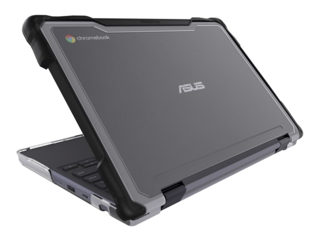 Gumdrop [06C011] SlimTech 薄型対衝撃ハードケース Asus CR1100(2in1 and Clamshell)Black タブレットモード対応