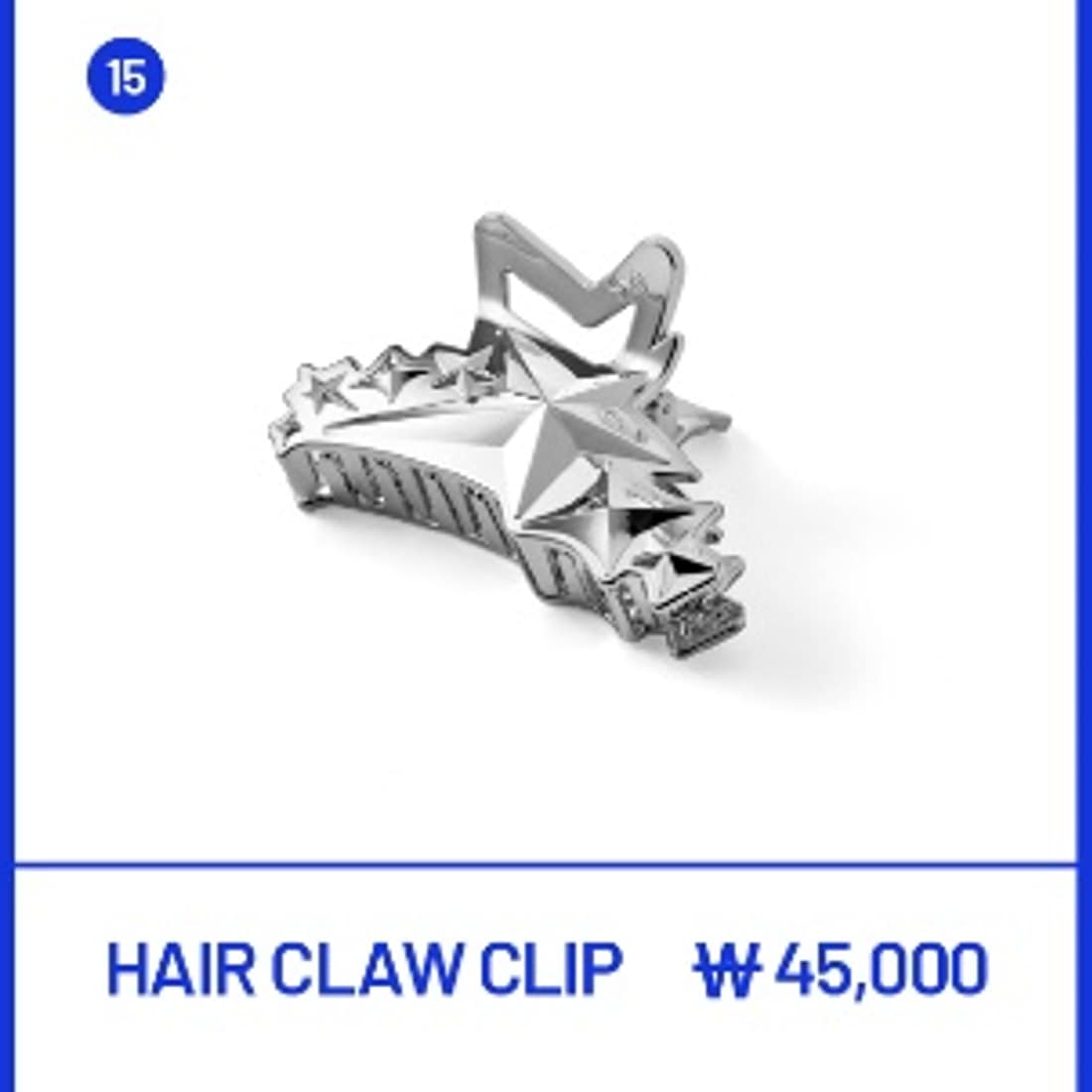 [公式] TOMORROW X TOGETHER [The Star Chapter: TOGETHER] POP-UP STORE MD : HAIR CLAW CLIP
