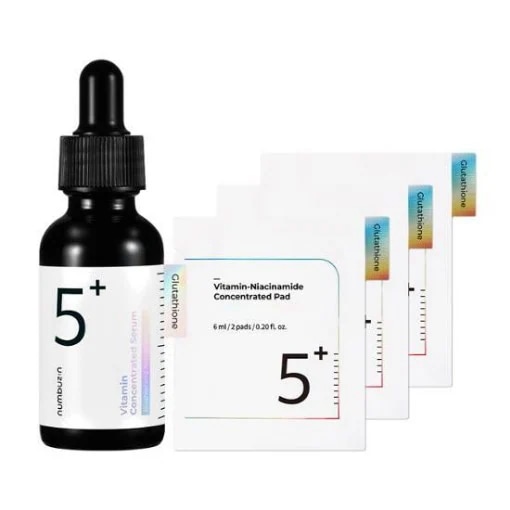 「企画」5番白玉グルタチオンＣアンプル30ｍｌ＋パッド6枚