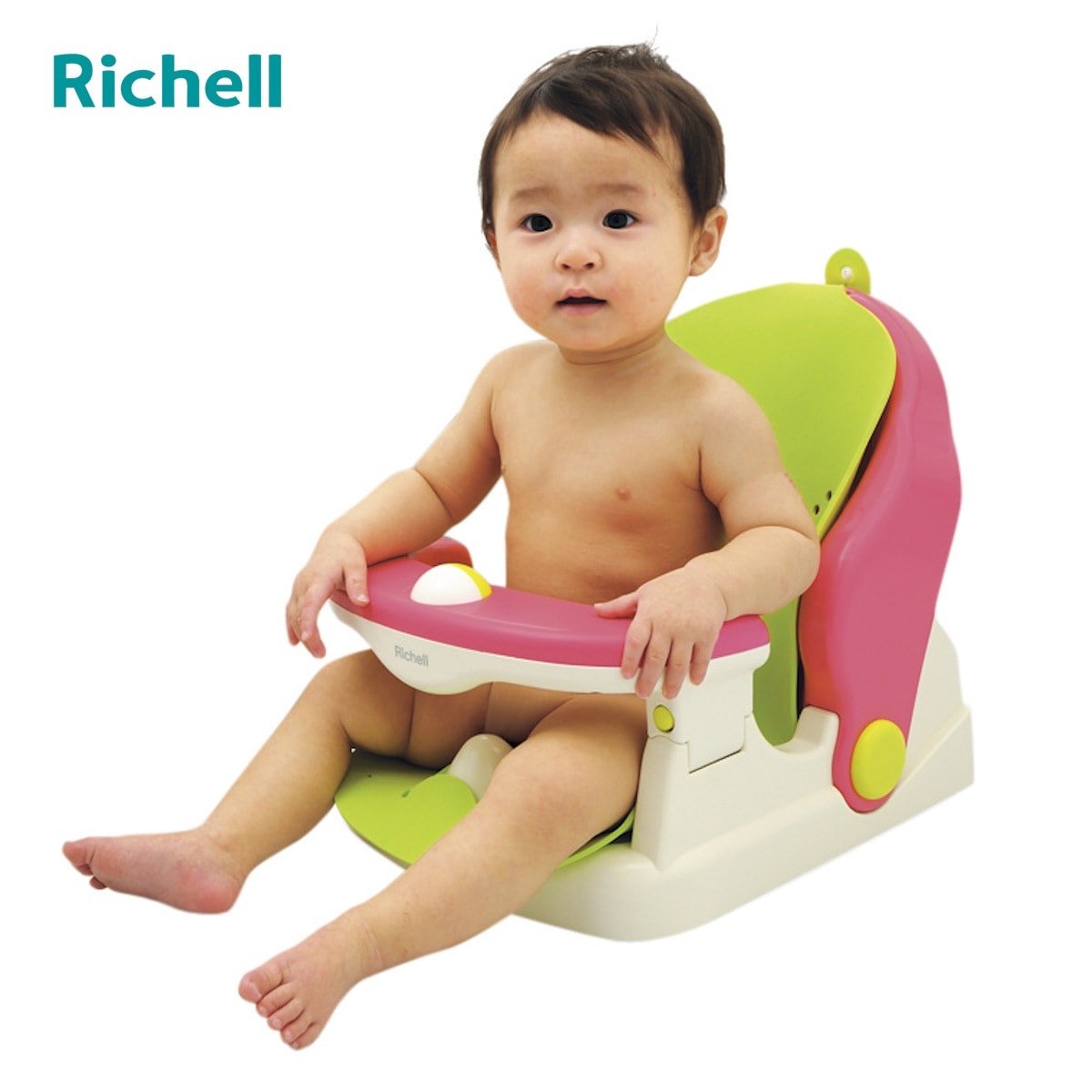 ベビー バスチェア マット付 R リクライニング おもちゃ付き リッチェル ベビーバスチェア お風呂 寝かせて洗える 浴室内 乳児 赤ちゃん ベビーチェア お風呂用 イス ワンオペ ベビー用