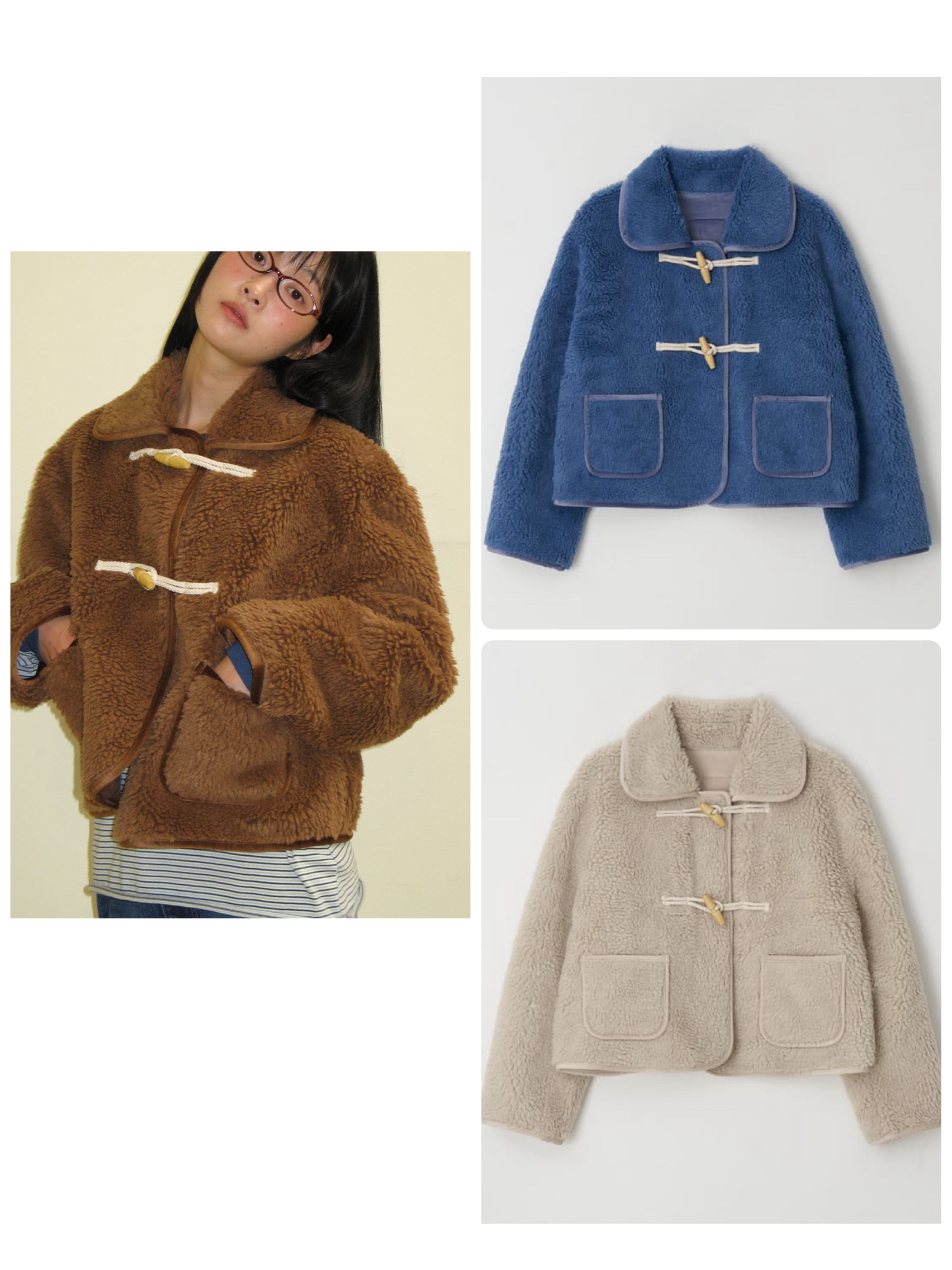 DUMBLE SHORT DUFFLE MUSTANG JACKET