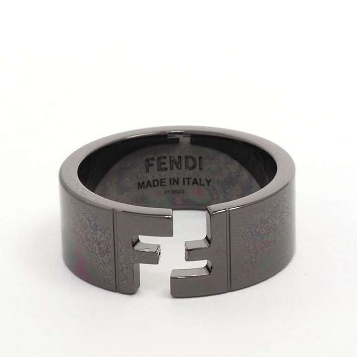 フェンディ FF ANELLO ブロンズメタル 【指輪】