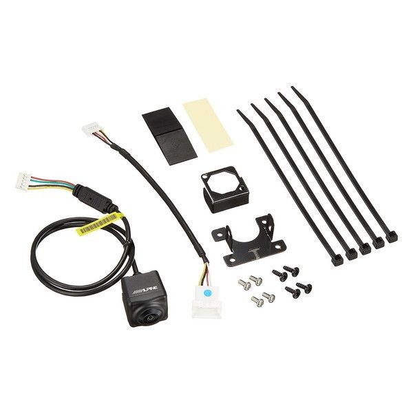 HCE-C2000RD ブラック アルパインカーナビ専用 マルチビュー バックカメラ