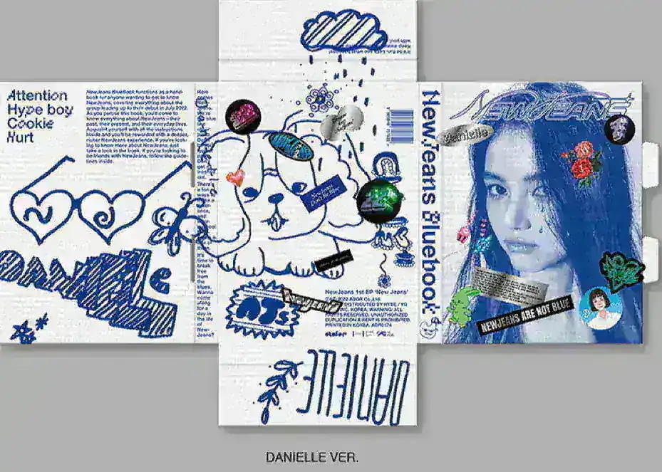 Qoo10] NewJeans 1st EP Blue : KPOP