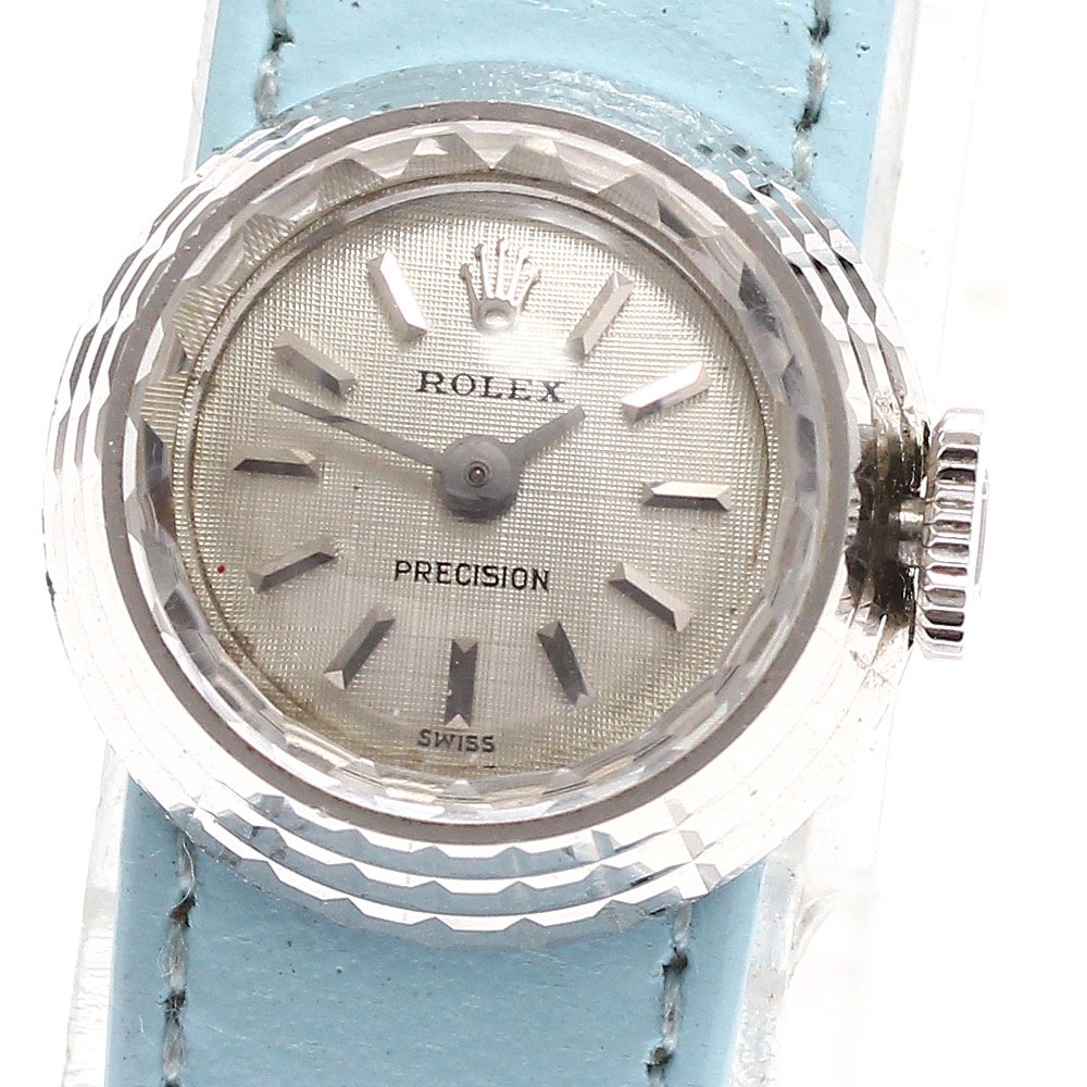 ロレックス ROLEX 2025 カメレオン プレシジョン K18WG Cal.1400 手巻き レディース _891401【中古】 180,100円