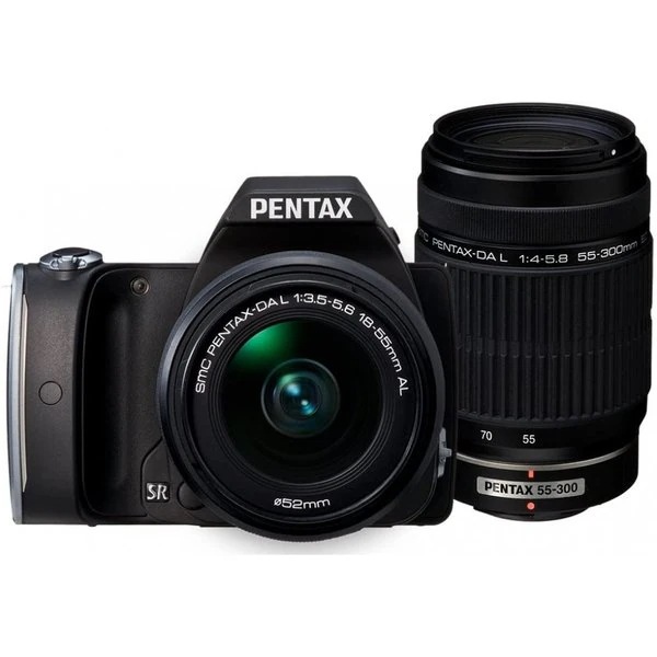 【中古】ペンタックス PENTAX デジタル一眼レフ K-S1 300ダブルズームキット ブラック 50,880円