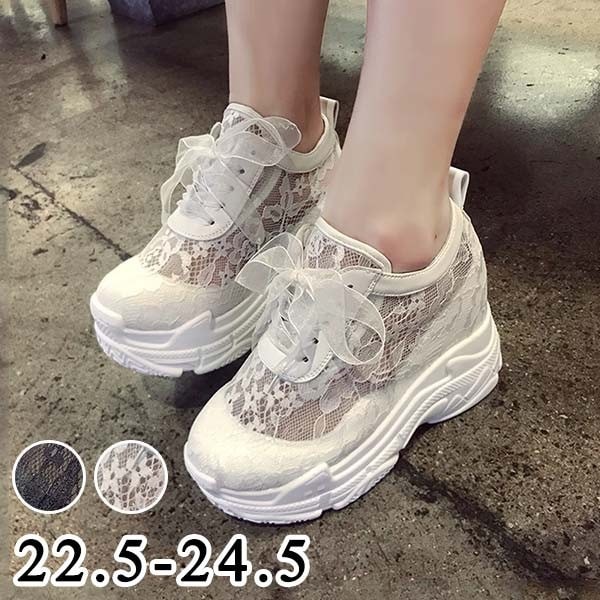スニーカー 白 レディース インヒール ランニングシューズ ウォーキングシューズ ジュニア アウトドア 厚底 韓国 通学 通気性 靴 学生 トレーニング 20代 30代 40代 50代 おしゃれ di