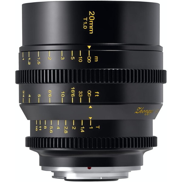 中一光学 SPEEDMASTER T1.0/20 S35 Z カメラ用交換 単焦点レンズ (ニコンZマウント)