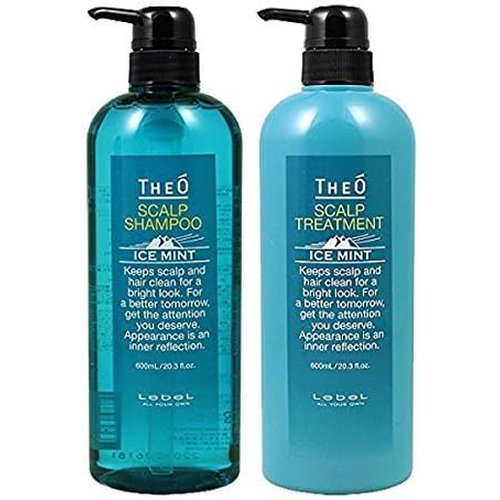 ルベル ジオ スキャルプシャンプー アイスミント 600mL ＋ トリートメント 600mL セット モイスチャライジング