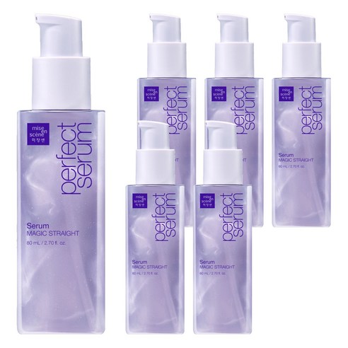 パーフェクト マジック ストレート ヘアセラム, 80ml, 6個