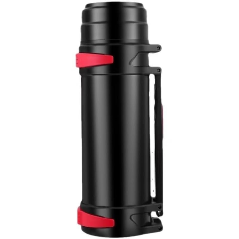 水筒 1.2L 大容量 真空断熱 保温保冷 ステンレスボトル ワンタッチ直飲み 水分補給 フィルター・コップ・ストラップ付き スポーツジャグ 大人向け 持ち運び便利 アウトドア 旅行 シルバー (52