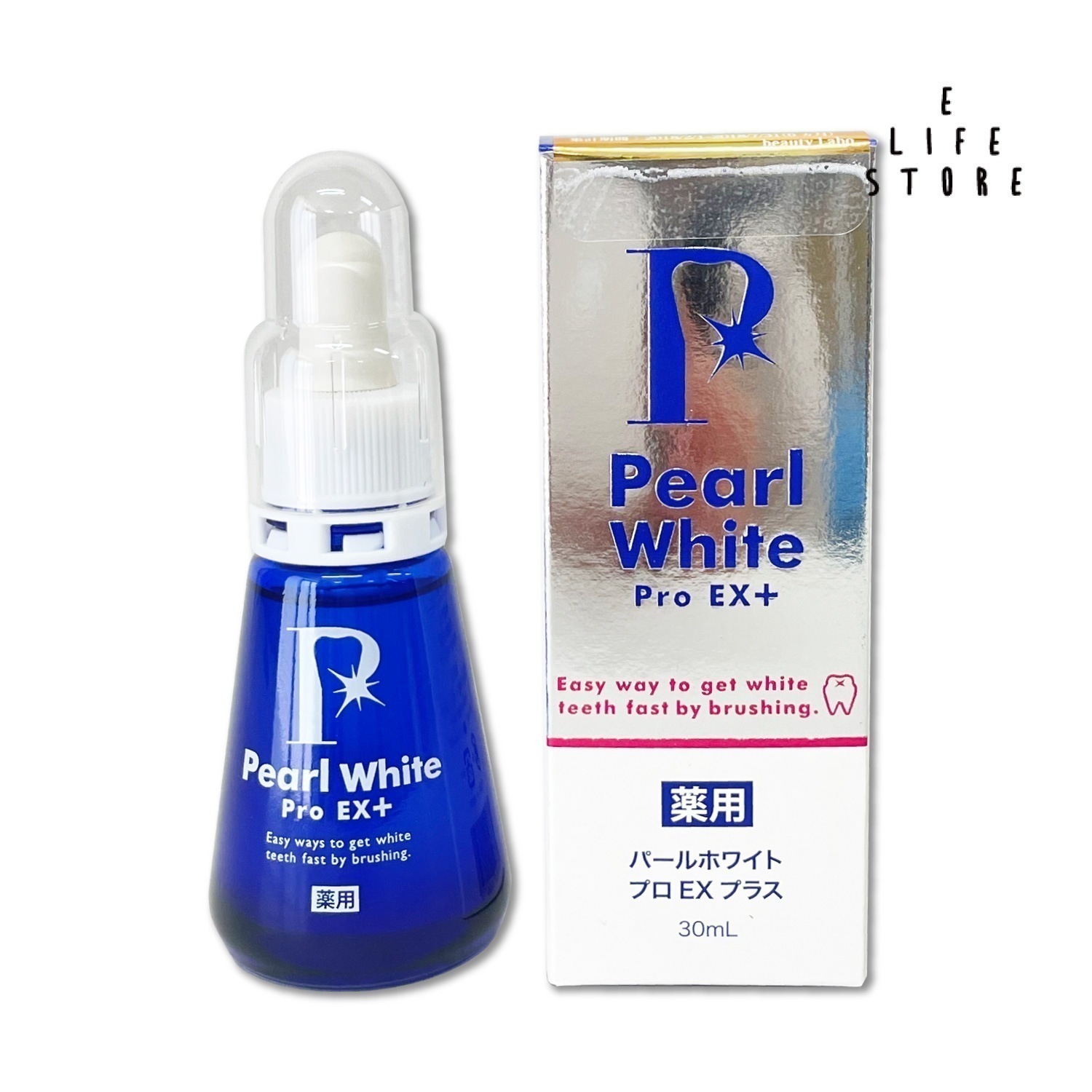 薬用 パールホワイ トプロ EXプラス 30ml 液体歯みがき 口内 歯石 タバコ ヤニ 黄ばみ 歯周病 虫歯 口臭 着色汚れ 歯茎 エチケット 見た目 新生活 旅行 男 女 ホワイトニング