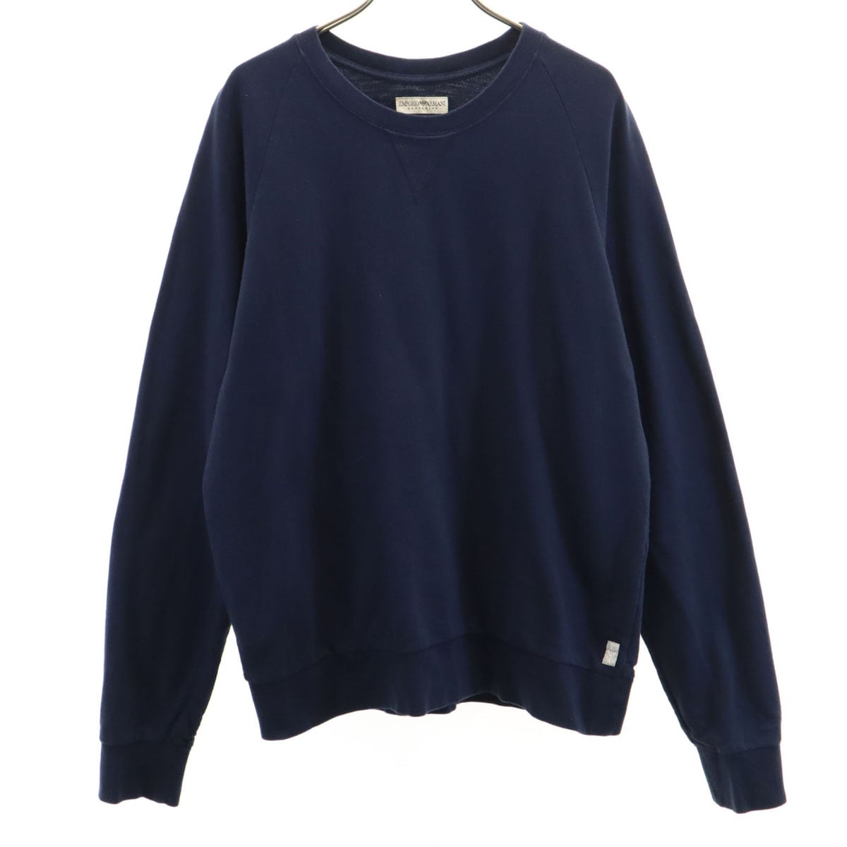 長袖 スウェット トレーナー L ネイビー UNDERWEAR メンズ 古着 4,907円