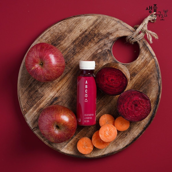 100%搾汁ABCジュース120ml 14個の水を一滴も入れていない100%