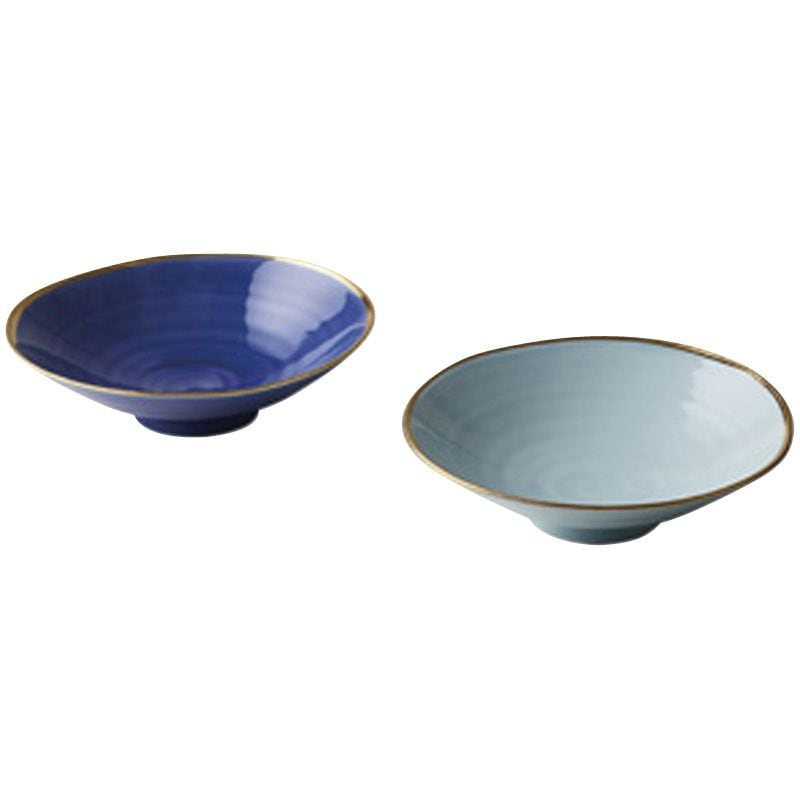 はんなり 浅鉢ペア 金清流