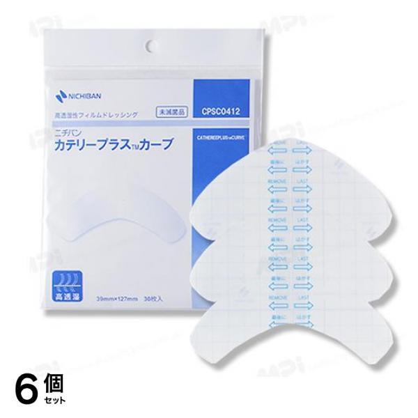 ニチバン カテリープラス カーブ 39mm×127mm 30枚入 (CPSC0412) 6個セット