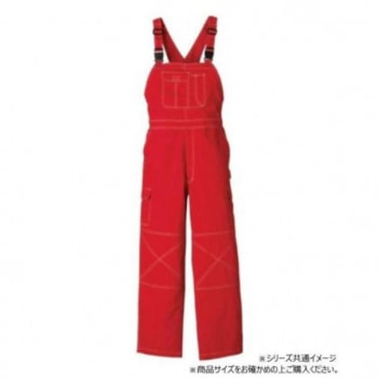 クレヒフク サロペット レッド M 213