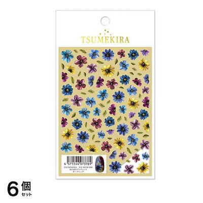 TSUMEKIRA(ツメキラ) ネイルシール MOMOプロデュース ガーデニング NN-MOM-006 1枚入 6個セット 6,220円