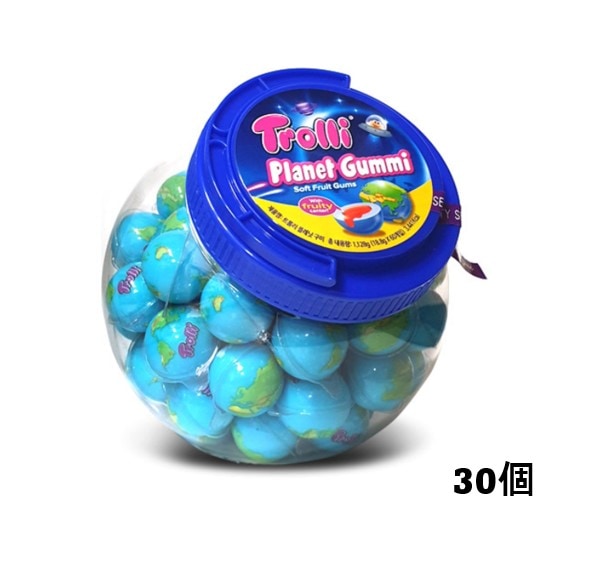 地球グミ 30個入 Youtube insで話題 咀嚼音 グミ 目玉グミ 地球ゼリー/韓国食品