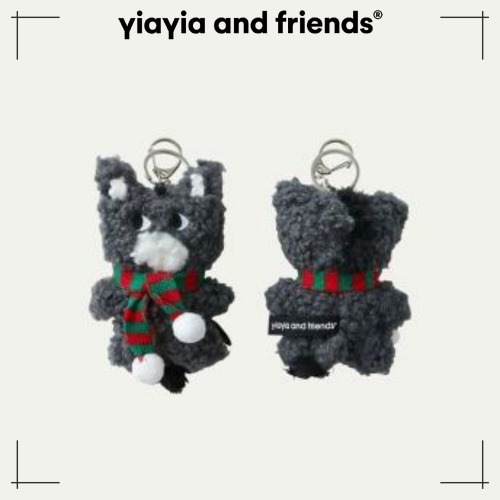 yiayiaandfriends キーリング Santa donkey 韓国人気
