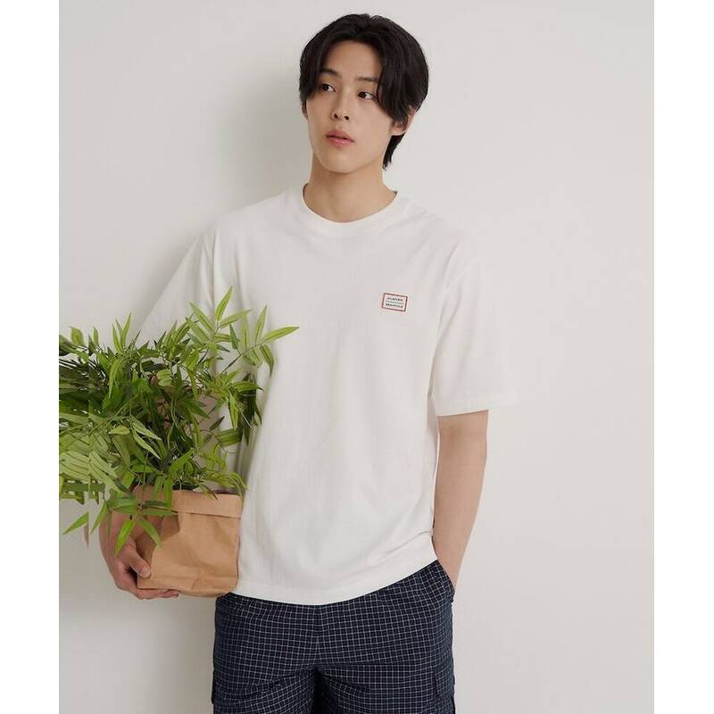 BEANPOLE MEN [HUNTER] グラフィックラウンドネックTシャツ ホワイト BC6642K231 423042
