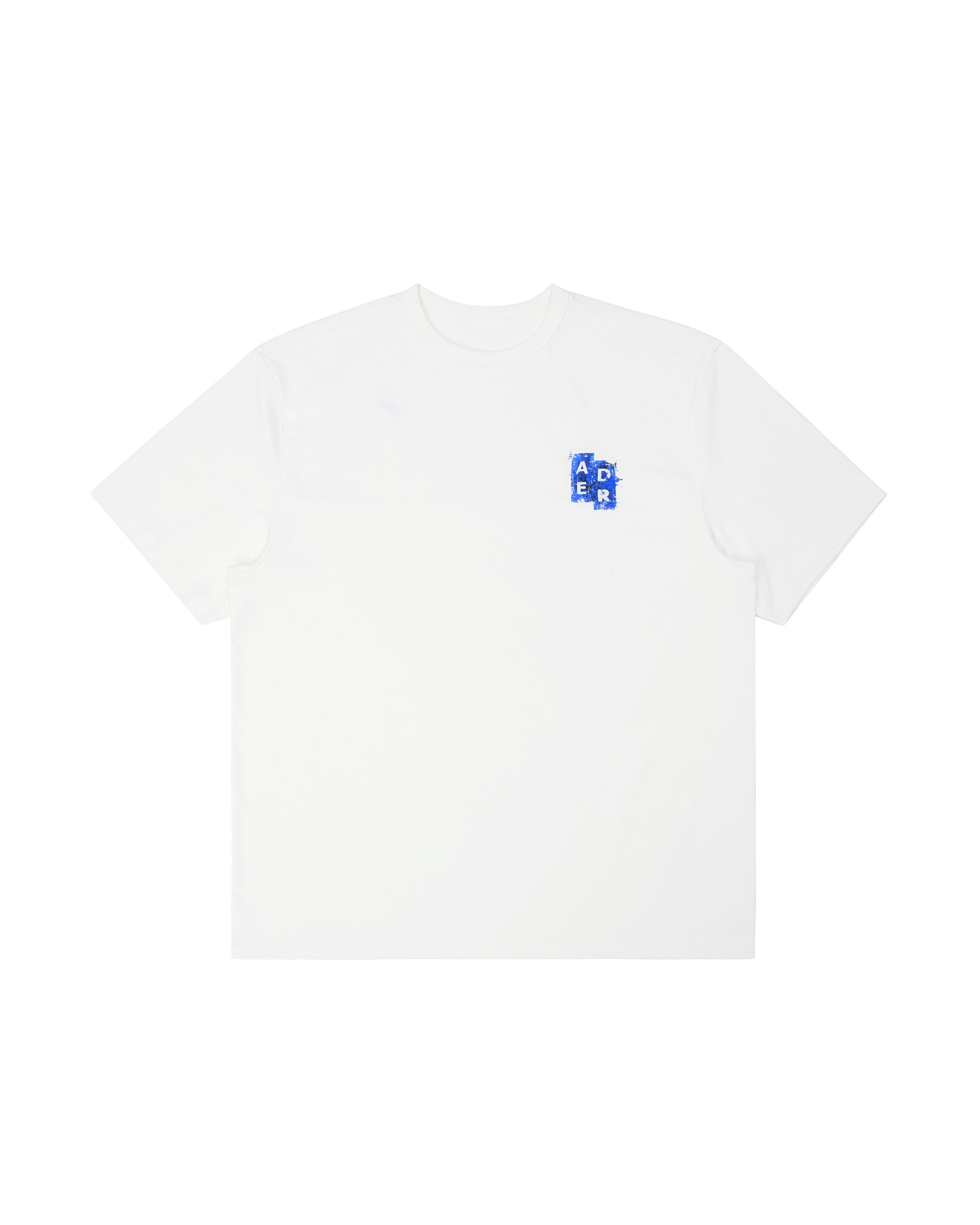【ADERERROR】SIG BL TAG T-SHIRT 06 : OFF WHITE