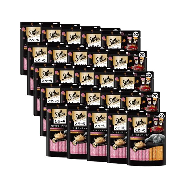 20個セット シーバ とろーり メルティ たい味セレクション 12g×20P