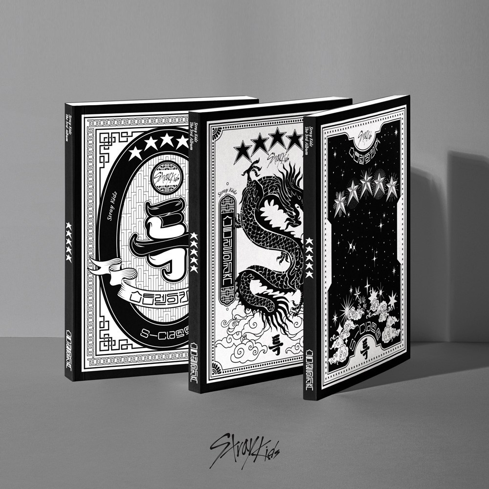 (未開封新品) ストレイキッズアルバムファイブスター正規3集5-STAR一般盤3種セット（A+B+C）スキッズ特集