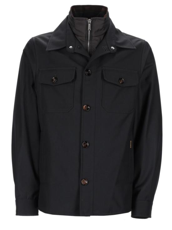 MOORER Men Jacket MOUGI101278 TEPA184U0024 Black