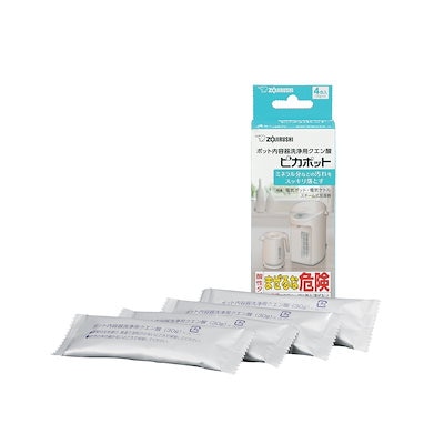 他サイト： 象印 CD-KB03X-J ポット内容器洗浄用クエン酸 CDKB03XJの商品画像