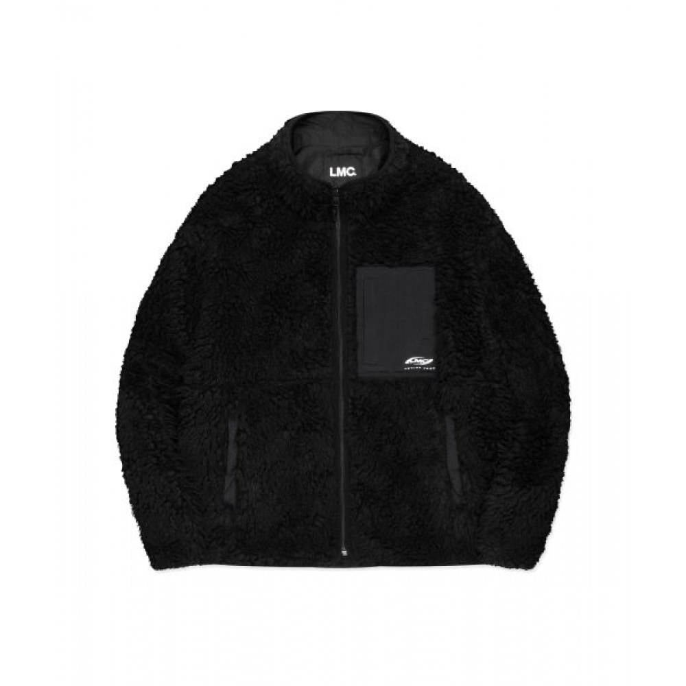 LMC アクティブギアシェルパフリースジャケットブラック