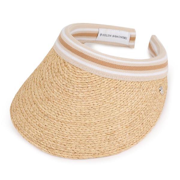 ビアンカ ラフィア バイザー ハット HAT50265-NATNOUSTR