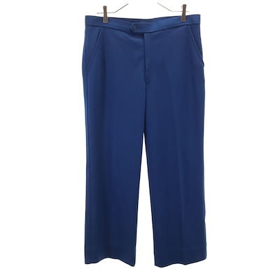 CLUBadidas クラブアディダス 70s 80s ヴィンテージ ジャージ スラックスパンツ 88 青紺 デサント メンズ 古着 6,889円