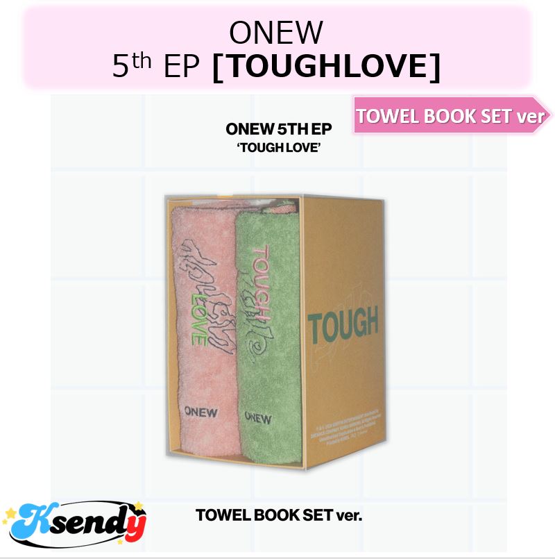 [予約] ONEW TOWEL BOOK SET ver 5th EP [TOUGHLOVE]