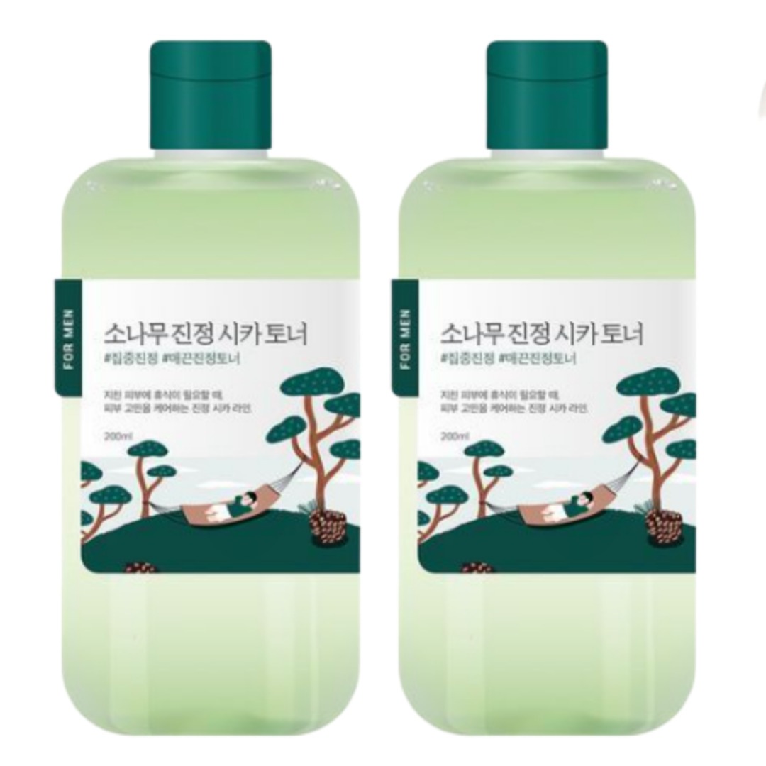 [敏感鎮静] フォーマン 松の木 鎮静 シカトナー 200ml 200ml 男性用 集中鎮静 トナー 肌荒れ防止 敏感性肌ケア 皮脂ケア 鎮静ソリューション