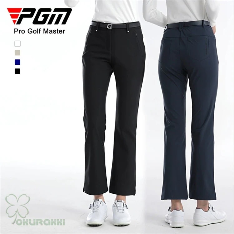 ゴルフウェア レディース ロングパンツ ゴルフ 大きいサイズ ストレッチ おしゃれ 秋冬 防寒用 スポーツ 裏起毛 新作モデル2411gnps04