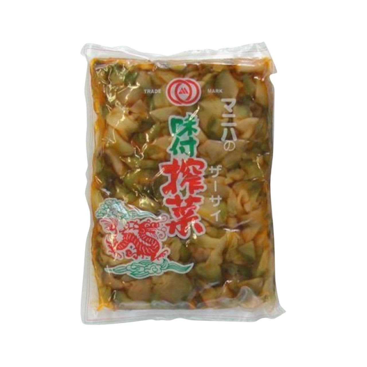 マニハ 味付け ザーサイ 1kg 4個 搾菜 ざーさい マニハ食品 業務用 おつまみ 中華搾菜